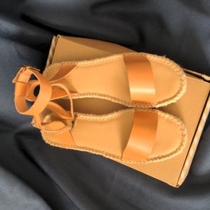 Soludos Platform Nude Cadiz Sandal size 9.5